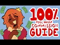 HOW TO GET RICH DOING ART art commission tips and tricks