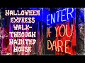 A Free Haunt in a Halloween Express Walkthrough of Greenville SC Haunt 2025
