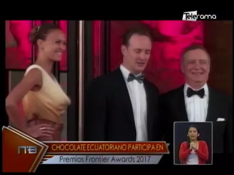 Chocolate ecuatoriano participa en Premios Frontier Awards 2017