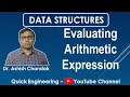 Evaluation of Arithmetic Expression Data Structures Quick Engineering Ashish Chandak
