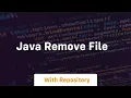java remove file