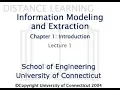 Information Extraction Estimation - Lecture 01