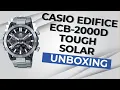 Discover the Modern Casio Edifice ECB-2000D-1AEF |  Unboxing and first impressions