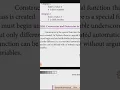 12th computer science chapter 10 constructor
