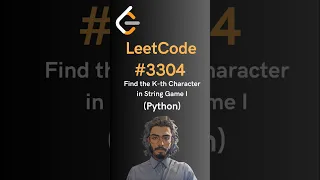 LeetCode Find the K-th Character in String Game I - Python
