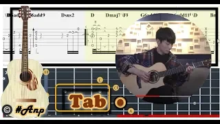 Download Guitar Tab - (Your Name) Sparkle - Sungha Jung | Fingerstyle Tutorial Sheet Lesson #Anp MP3