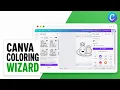 How to Create a Coloring Book in Canva with AI 2026 Coloring Outlines