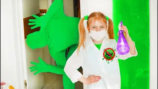 Big Baby Margo pretend Wash your Hands story for kids and babies About Washing Your Hands