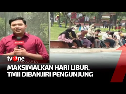 Hari Pertama Tahun 2023 Taman Mini Indonesia Indah Ramai Pengunjung