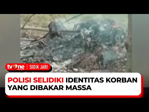 Ngeri! Diduga Maling Motor, Pria di Bangkalan Dibakar Massa