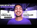 Rise FULL SETUP GUIDE for PROP FIRM PAYOUTS