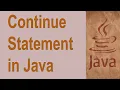 Continue Statement in Java