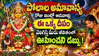 పోలాల అమావాస్య రోజు ఇంట్లో ఆడవాళ్లు ఈ ఒక్క దీపం వెలిగితే మీరు జీవితంలో ఊహించని డబ్బు Polala Amavasya