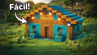 La casa más facil que puedes hacer en tu mundo de Minecraft!