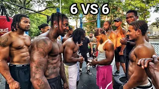 🔥 6 vs 6 Calisthenics Workout Battle | Ultimate Strength Showdown 💪