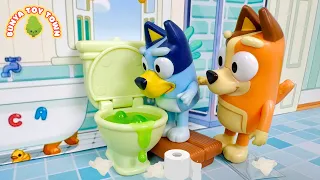 BLUEY Get Well Routine | Lessons For Kids | Bluey Toys Pretend Play