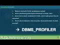 1 PLSQL Performance Tuning Introduction to DBMS PROFILER