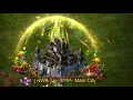 Evony Kings Return Hide Keep Level and Wonder Decoration without activating Wonder