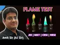 Flame test Qualitative analysis