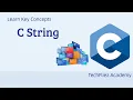 C String in Hindi String in C Example of String Get String Value in C How to Modify String