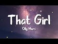 Lagu Olly Murs - That Girl (Lyrics)