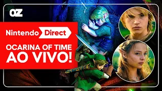 40 ANOS DE THE LEGEND OF ZELDA e OCARINA OF TIME REMAKE! Nintendo Direct Especial AO VIVO PT-BR