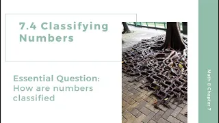 Math 8 7 4 Classifying Numbers