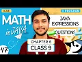 Solving Java Expressions with Math Methods Easy to Hard