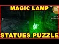 Witcher 3 Magic Lamp Puzzle How to Solve the Statues Puzzle