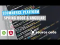 ECOMMERCE APPLICATION SPRING BOOT ANGULAR SOURCE CODE