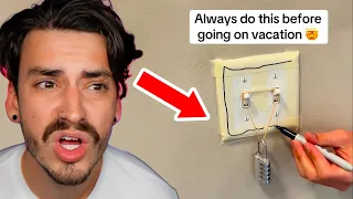Reacting to the DUMBEST Life Hacks 2!