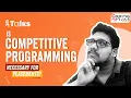 Is Competitive Programming Necessary For Placements