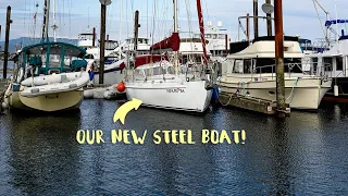 Moving onto our STEEL Sailboat! | Chapter 4 Episode 2 | The Wayward Life