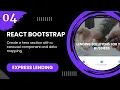 React Bootstrap - Create a hero section with a carousel component and data mapping