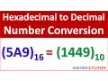 Hexadecimal to Decimal Conversion Method - Number System Conversion