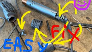 How to fix your Dyson air-wrap glitchy power there s hair glitching the contacts