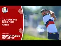 The U S Team Secure their First Win 2023 Ryder Cup