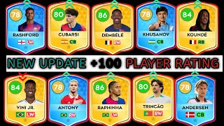 DLS 26 OVER 100 PLAYER RATING UPGRADE DOWNGRADE DREAM LEAGUE SOCCER 2026 