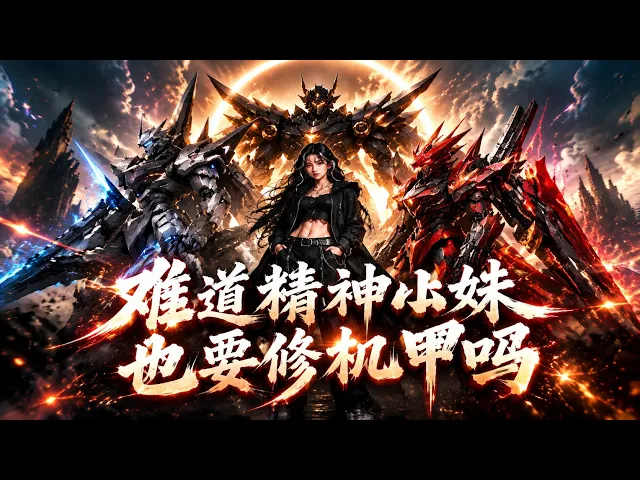 So even the “spiritual little sister” has to repair mechs now?