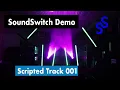 SoundSwitch Demo 001 Scripted track with Chauvet Rogue R2 Spot LED Tubes