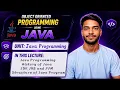 1 2 Java Programming History of Java JDK JRE and JVM Structure of Java Program