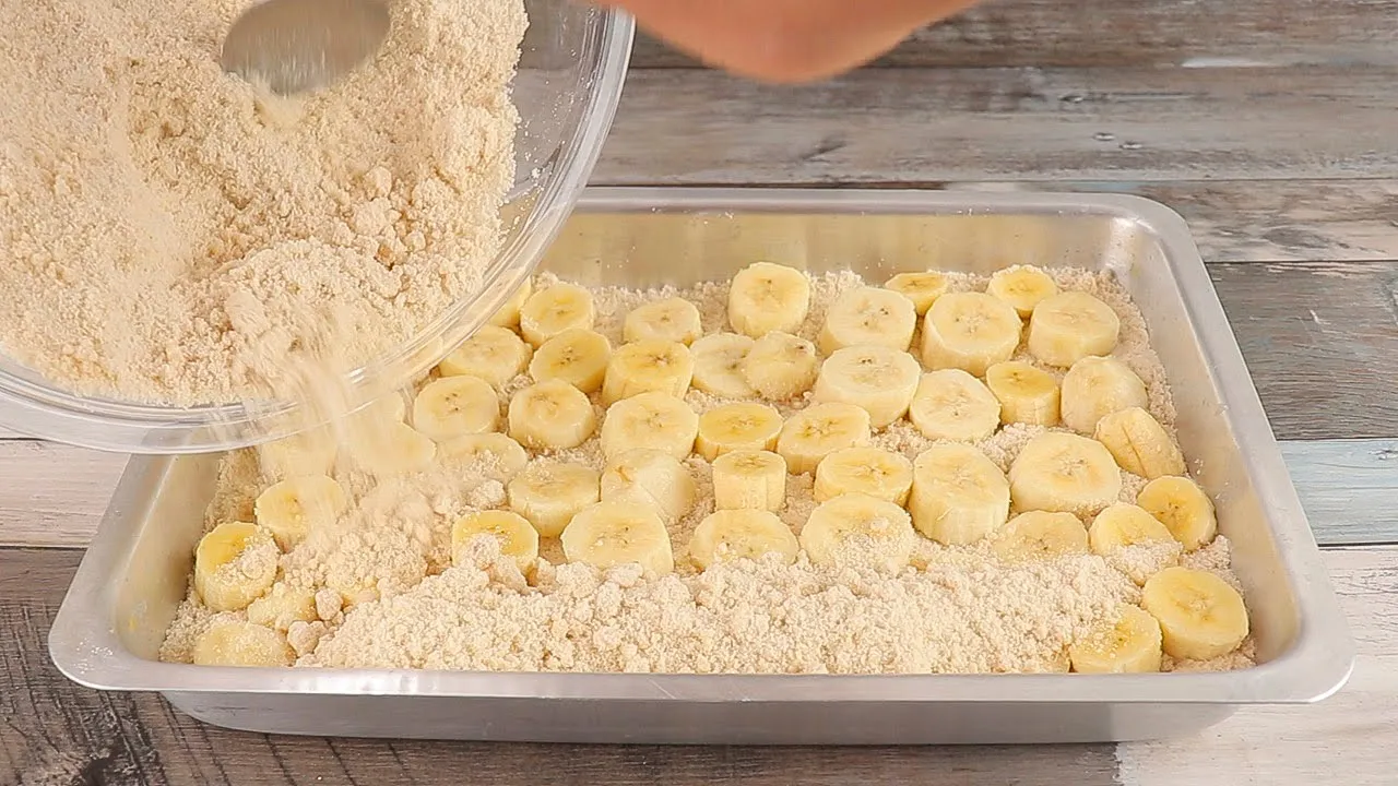 BOLO DE BANANA COM AVEIA E MEL INTEGRAL