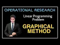 Graphical Method Linear Programming Problem Operational Research Telugu