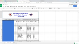 Sub Finder Substitute Tutorial 2017