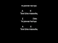 Ye Jeevan Hai Kya Tere Bina Masiha | Lyrics and Chords | Hindi Christian Songs