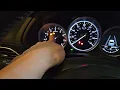 2017-2025 Mazda CX-5 Parking Brake Maintenance Mode
