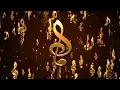 Golden Music Note || animated motion Background loops || HD|| Free Downlode