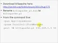 killapache how to kill an Apache web server with a DOS attack YouTube