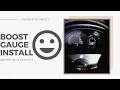 Boost Gauge Install Celica GT4