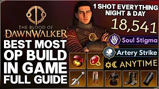 Blood of Dawnwalker - Best Most OP Day & Night Build in Game - INFINITE 1 Shot Combo Skill Guide!